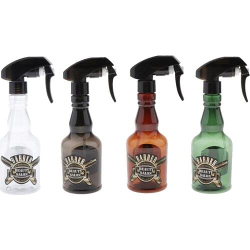 Empty Spray Bottle With Durable Black Trigger For Home Use And Professional Hairdressing Salon Use, 250ml