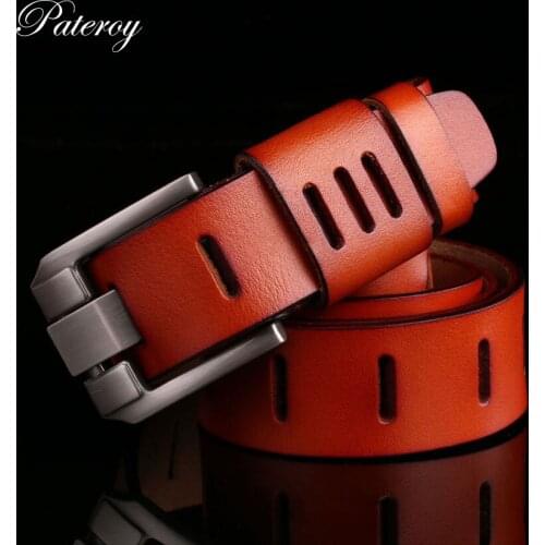 Designer Belts Men High Quality Mens Belt Luxury Genuine Leather Belt Men Cowboy Pin Buckle Cinturones Cinto Masculino Luxo Riem