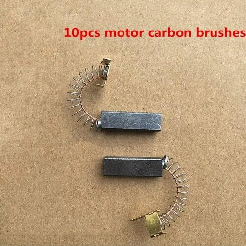 10pcs Vacuum Cleaner Motor Carbon Brushes for Philips /Midea /Haier /Sanyo Vacuum Cleaner Parts Replacement Motor Carbon Brushes