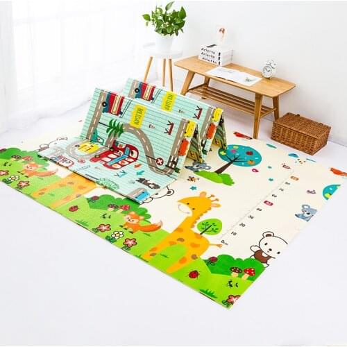 Xpe Foldable Baby Play Mat Educational Childrens Puzzle Mat Carpet in the Nursery Climbing Pad Kids Rug Activitys Games Toys