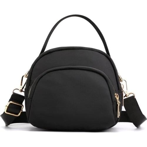 2020 New Women Casual Nylon Small Bag Female Shoulder Bag Wallet Phone Bag Mini Girls Tote Handbag Crossbody Bag Messager Bags