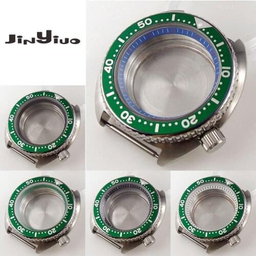 Diving 41mm Automatic Men Watch Case fit NH35A NH36A SKX007 Scredown Crown 200M Waterproof Sapphire Crystal