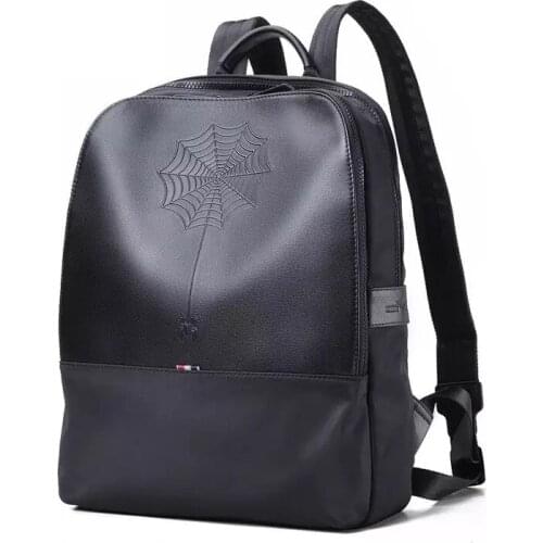 High-grade Business Casual Men Backpack Computer Bag New Large Capacity Mens Simple Travel Bag Student Schoolbag