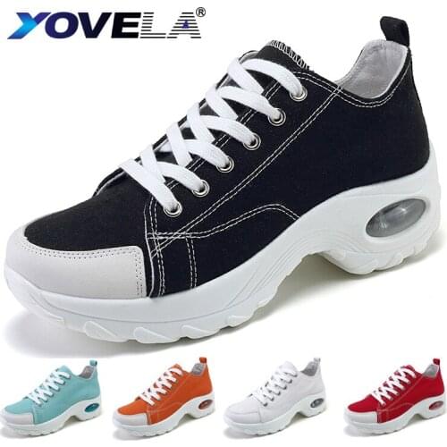 2020 New Sneakers Women Canvas Flats Shoes Casual Outdoor Walking Shoes Woman Comfortable Low Cut Fashion Shoes Zapatos Mujer