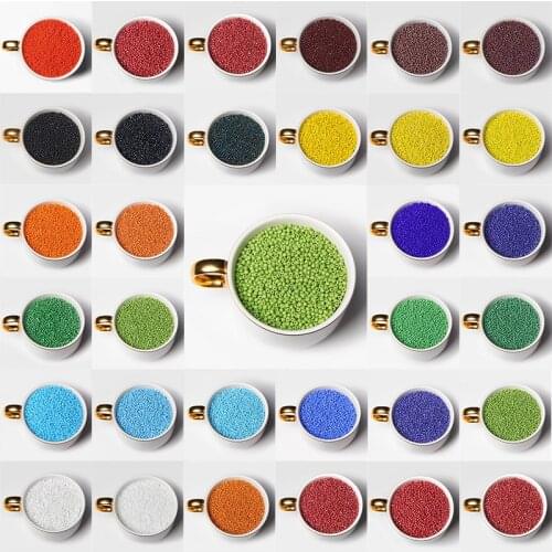 2000pcs/lot 2mm Austria Crystal Round Czech Glass Seed Bead Solid Color Spacer DIY Beads For Jewelry Making 30g Accessories Gift