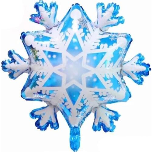50pcs Merry Christmas Snowflake Foil Balloons Ice Snow Queen Princess Balloon 2020 Christmas Party Decorations Kids Toys Ballon