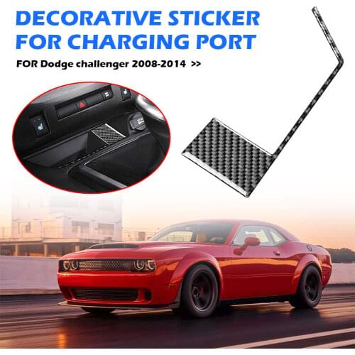 Car Interior Cover Trim Accessories Auto Styling Trim Cover Sticker Parts Sticker for Dodge Challenger 08-14