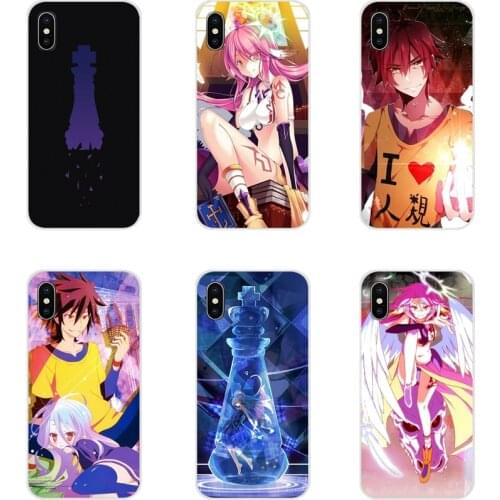 Anime No Game NO life For Xiaomi Mi4 Mi5 Mi5S Mi6 Mi A1 A2 A3 5X 6X 8 CC 9 T Lite SE Pro Accessories Phone Cases Covers