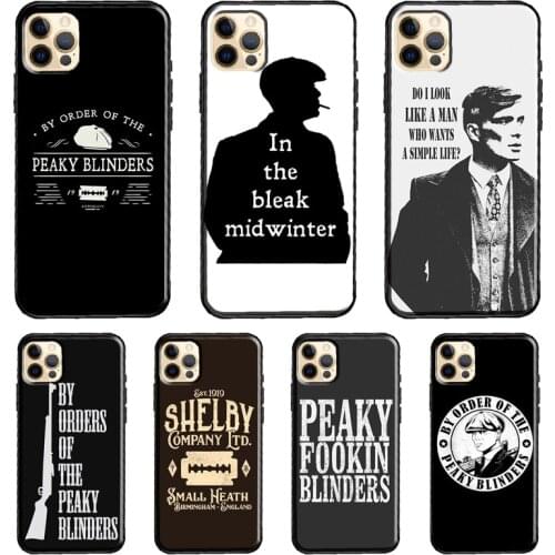 Peaky Blinders Thomas Shelby Quote Case For iPhone 12 11 Pro Max X XR XS MAX 7 8 Plus SE 2020 12 mini TPU Back Cover Capa