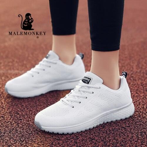 2020 Women Flat Sneakers Comfortable Shoes for women Spring Ladies Casual Breathable Walking Sport Shoes Clearance 751