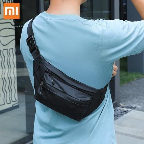 Xiaomi Freetie Bag Multifunctional Sports Leisure Waist Chest Bag Waterproof PU Fanny Waist Pack Phone Pouch Outdoor Crossbody