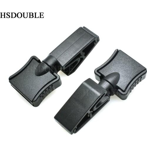 Plastic Hook Belt Clip Accessories For Business Job ID Card Badge Holder & Lanyard Buckle