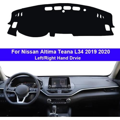 Anti-Slip Mat For Nissan Altima Teana 2019-Now DashMat Sun Dashboard Mat Cover Pad Car Interio