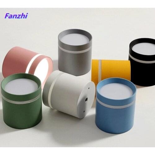 LED Downlight Dimmable 7W 9W 12W Surface Mounted Ceiling Downlight Nordic Spot light for indoor Foyer,Living Room AC110V 220V