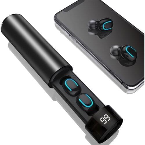 TWS Q67 Wireless Earbuds Earphone Auto Pairing 3D Stereo Mini Earphones With Dual Mic Sport Earphone Waterproof Earphones