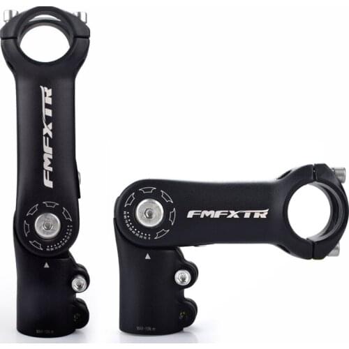 Bicycle Handlebar Stem Aluminum Alloy Front Fork Stem Adapter Adjustable Angle Riser MTB Handlebar Heightening Accessorie