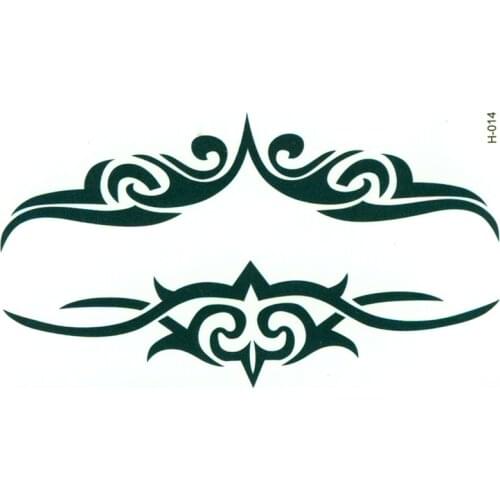 Totem Temporary Tattoos Gold Metal Body Art Paint Fake Tattoo Stickers Flash Tatoo stickers sexy products