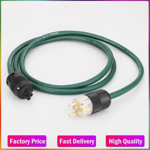 HI-END P119 XLP PL-1500 US AC Power Cable with firgure 8 C7 IEC Power cord hifi AMP/CD Mains Power Cable
