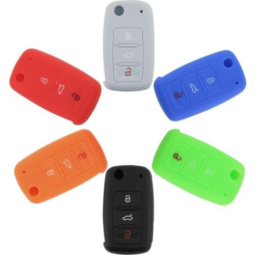 5 Colors Protective Silicone Remote Car Key Case Cover Car Stickers and Decals Car Auto Motorcycle Sticker Hood Engine Cover