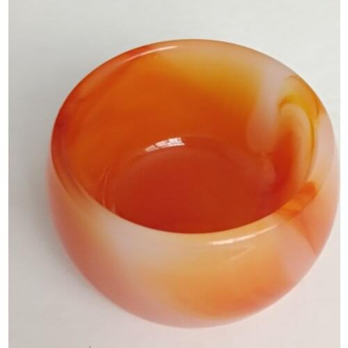 1pc Natural High Quality Quartz Stone Agate Bowl Cup Glass Folk Crafts For Decoration
