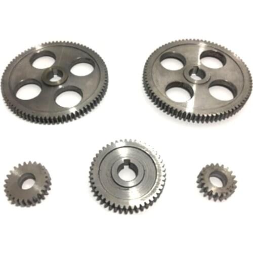 5Pcs/Set CJ0618 Machine Tool Gear Metal Gears Micro-Lathe Gear Metal Cutting Gear
