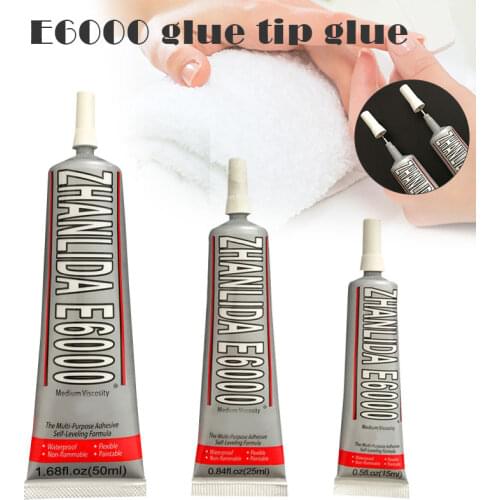 E6000 Multi Purpose Midium Viscosity Adhesive Glue to Wood Metal Glass Fiberglass Ceramics Masonry NIN668