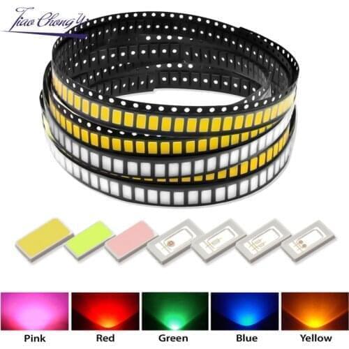 Hot SMD 5730 / 5630 Chip LEDs Warm White Blue Red Yellow Pink Light Diode Beads For LED Strip Spotlight Bulb Diode Lamp Diy