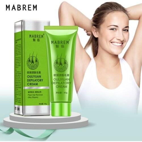 MABREM 40G Ou Liyuan hair removal cream plant extract hair removal to achieve silky and painless hair removal