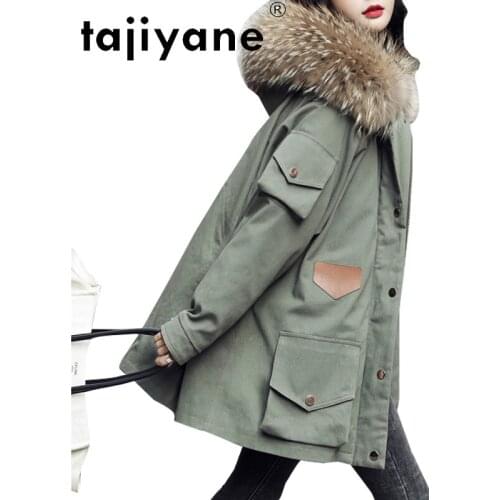 Raccoon Fur Collar Jacket Woman Warm White Duck Down Coats Famale Thicken Hooded Overcoat Womans Outerwear Manteau Femme SQQ271
