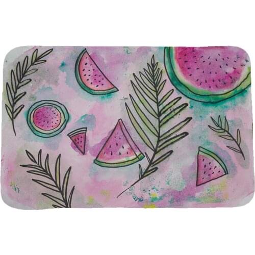 Fruit & Vegetables Creative 3D Printing Carpets and Rugs for Bedroom Living Room Carpet Kitchen Bathroom Anti-Slip Floor Mats