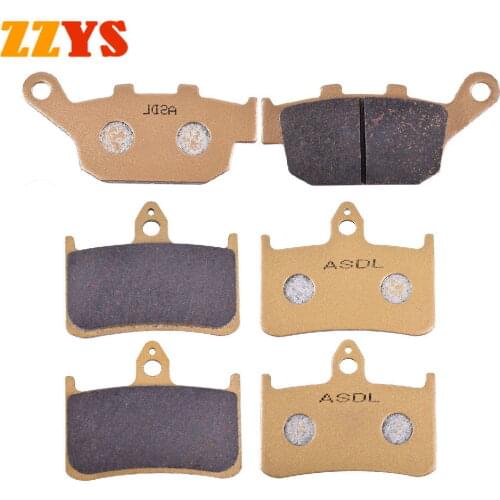 Motorcycle Front and Rear Brake Pads For Honda CB 400 SF CB400 SF CB400SF Superfour F2V F3T NC31 1996 1997