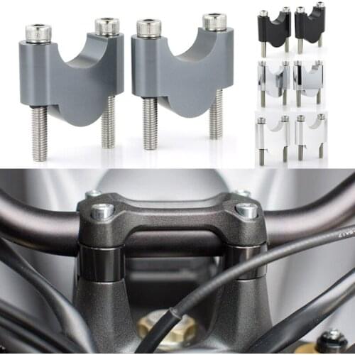 Fit For KTM 625 SMC 640 SMC 660 SMC 690 SMC 950 SM 990 SMR 28mm 1 1/8" Handlebar Riser Fat Bar Risers CNC Aluminum Billet