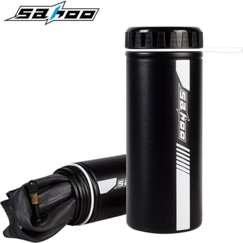 750ML Portable Bicycle Repair Kits Tools Capsule Box Bag Bike Kettle Rack Storage Bottle Bicycle Accessory