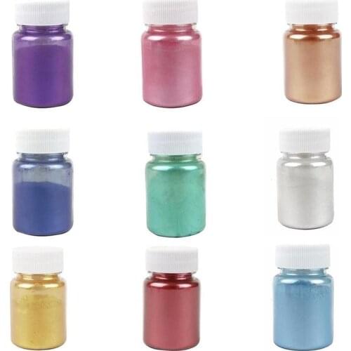 15g Edible Gold Powder Glitter Powder Silver Pearl Powder Baking Color Dust Mousse Cake Fondant Macaron Chocolate Decoration