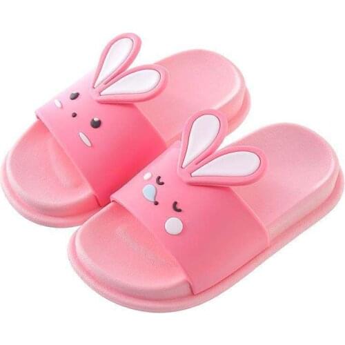 Summer Childrens 2021 casual Cartoons Childrens Slippers For Boys Womens sandals PU Flip Flops baby Non-slip Beach Sandals