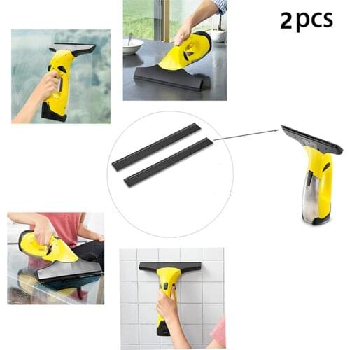 2Pcs Scraper 280MM Vacuum Cleaner Head Replacement Pulling Lips For Karcher WV50 WV60 WV70 WV75 WV2 Glass Window Clean Scraper