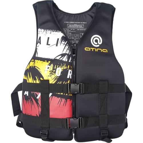 Life Jacket Fishing Vest Jacket Neoprene Buoyancy Swimming Drifting Boating Kayak Kayaking Life Vest for Adult Youth Men Women
