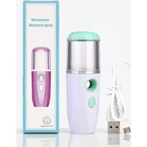 Face Water Care Easy Absorb Portable Mini Facial Handy spray Hydrating Nano Facial Steamer Mist Skin Care