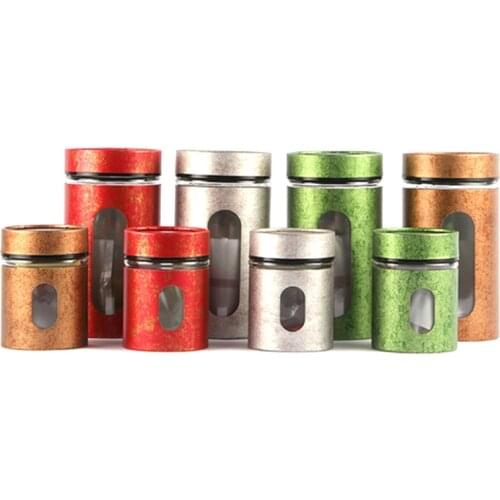 Xin Jia Yi Packaging New Glass Jar with Window Glass Bottle For Clear Empty Dry Fruit Wedding Screw Box