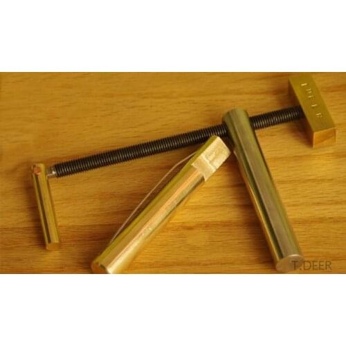 12 cm Workbench Clamp with Copper Dogbench Tenon of Woodworking Table Vise Accessories BD1812