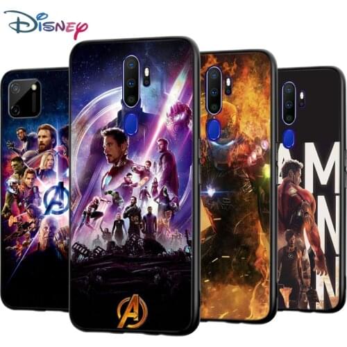 Iron Man Marvel Avengers For OPPO A5 A9 A7 A11X A1K A12 A12E A31 A32 A53 A53S A72 A73 A93 AX7 Pro 2020 Silicone Phone Case