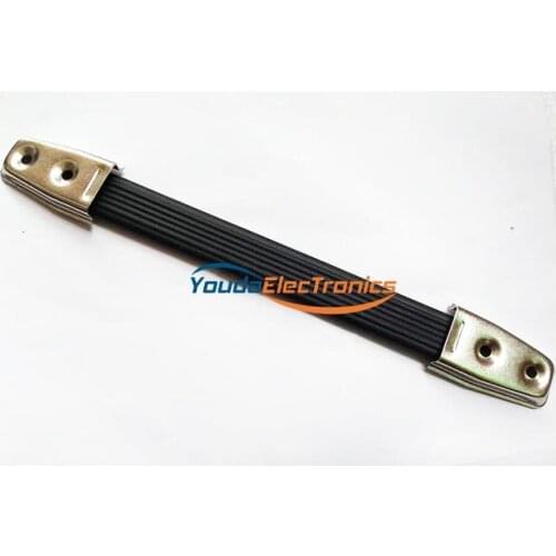 1PC 230x22mm Black Audio AMP Ruber Handle For Guitar Tube Amplifier