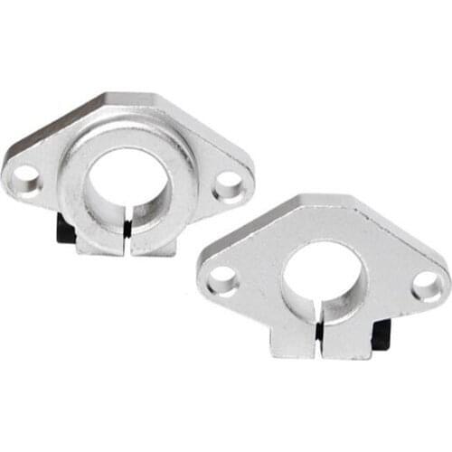 2 PCS/LOT Linear Optical Axis Diamond Horizontal Fixed Support Rail Support Seat SHF30/35/40/50