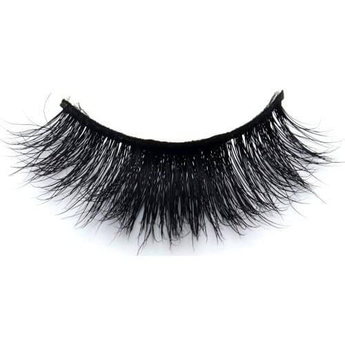 KNG34 3D Mink Eyelashes 100% Cruelty free Lashes Handmade Reusable Natural Eyelashes Popular False Full Strip Lashes Makeup