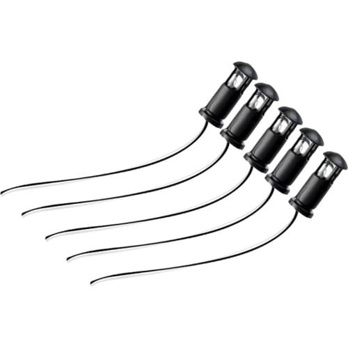 5pcs DIY Street Light Scenery Model Railways Mini Lamppost Lawn Lights