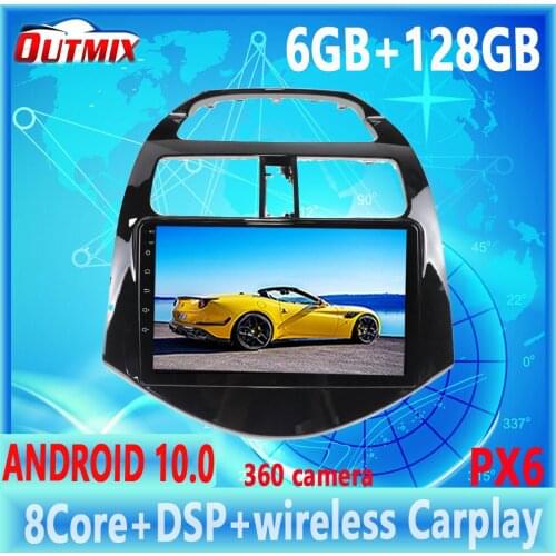 For Chevroler spark(m300)2010-2016 Car Radio Multimedia Video Player Navigation No 2din 2 din dvd 6 RAM+128G ROM built-in DSP