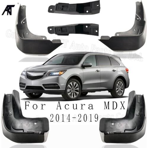 Car Mud Flaps For Acura MDX 2014 2015 2019 Mudflaps Splash Guards Mud Flap Mudguards Fender Front Rear Styling Set Molded
