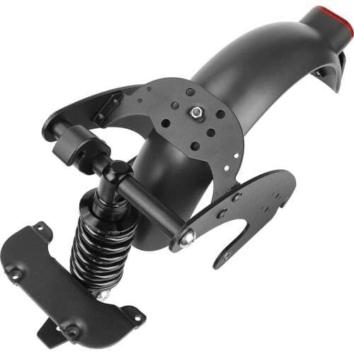 Black V2 Rear Suspension With Mudguard And Tailight Rear Shock Absorber Kit For G30 Max Electric Scooter Accessories With Patent