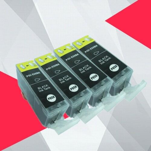 Black Compatible for Canon 520 Ink cartridge for pgi520 pgi-520 PIXMA MP540 MP545 MP550 MP638 MP630 MP640 MP990 MP996