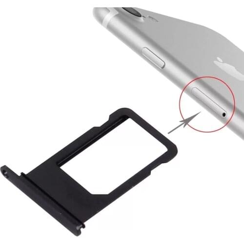 For iPhone 7 / 7Plus / 8 / 8Plus Nano Sim Card Holder Tray Dual SD Card Slot Replacement Parts